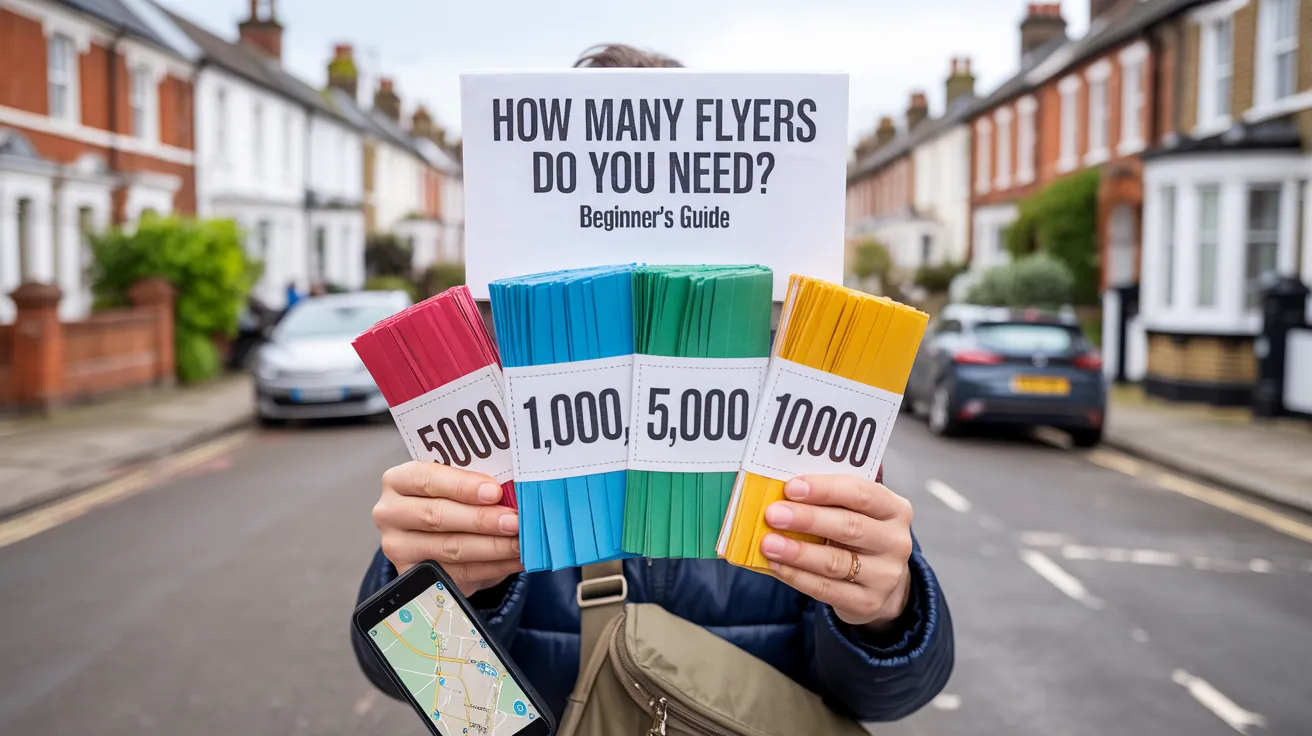 How Many Flyers Do You Need for Your Campaign? (Beginner's Guide)
